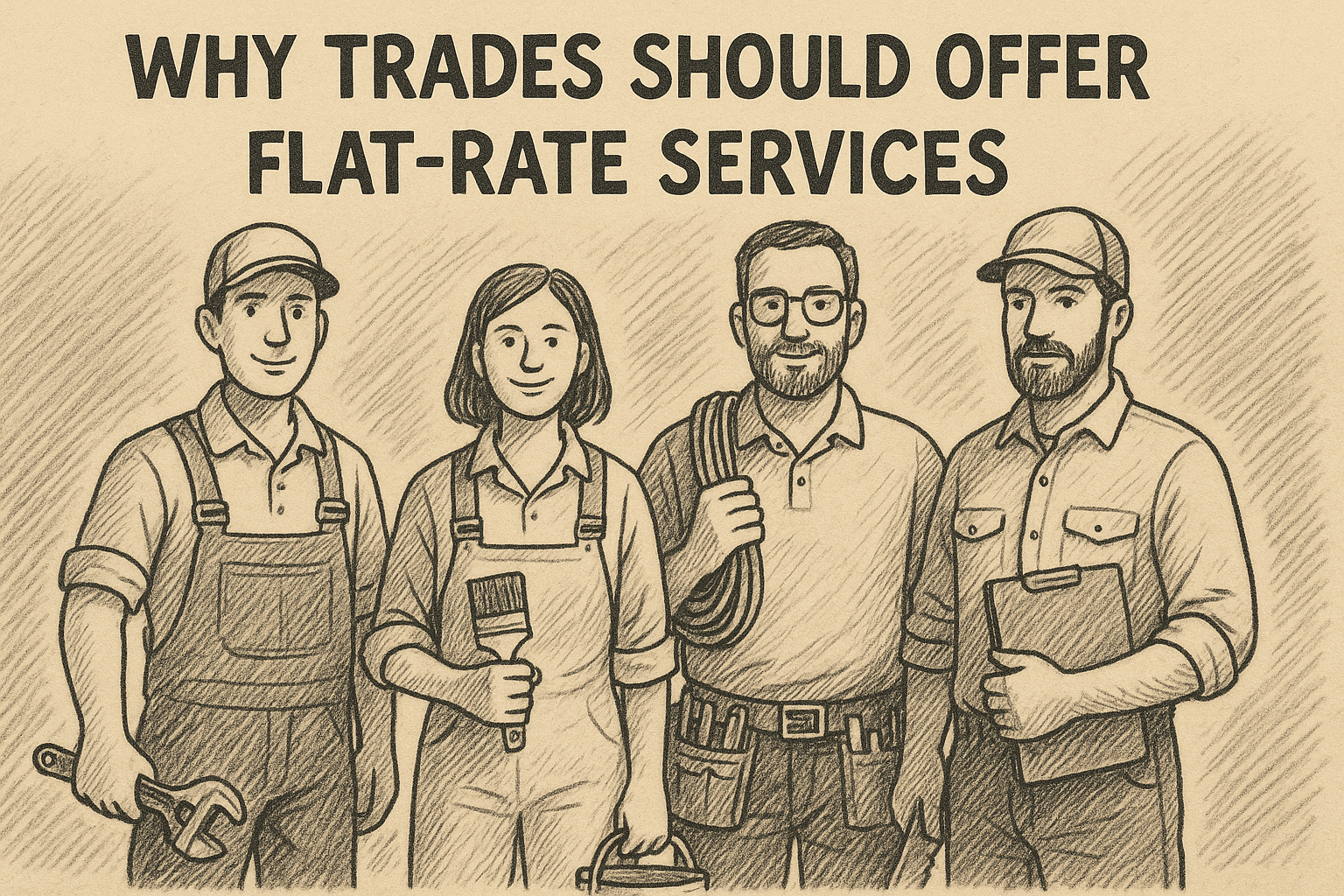 Why Trades Should Offer Flat-Rate Services